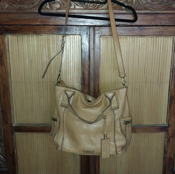 Vintage Fossil Leather Handbag - Picture 1 of 16